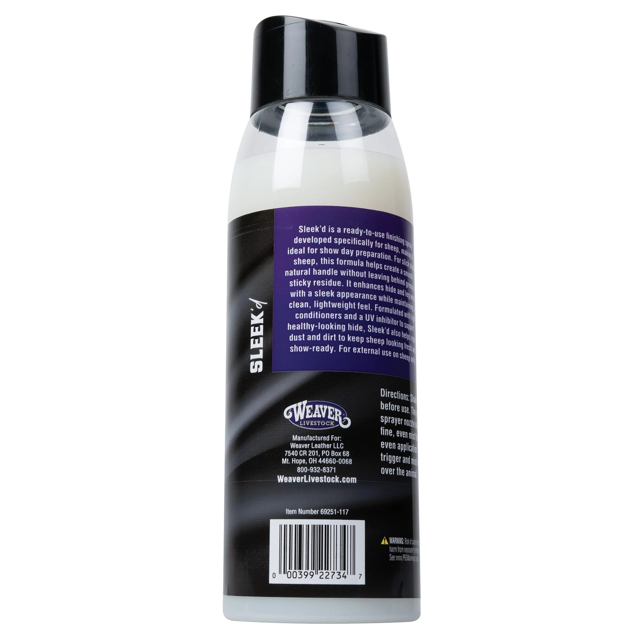 Continuous Sprayer Refill Bottle - Sleek'd - Image 2