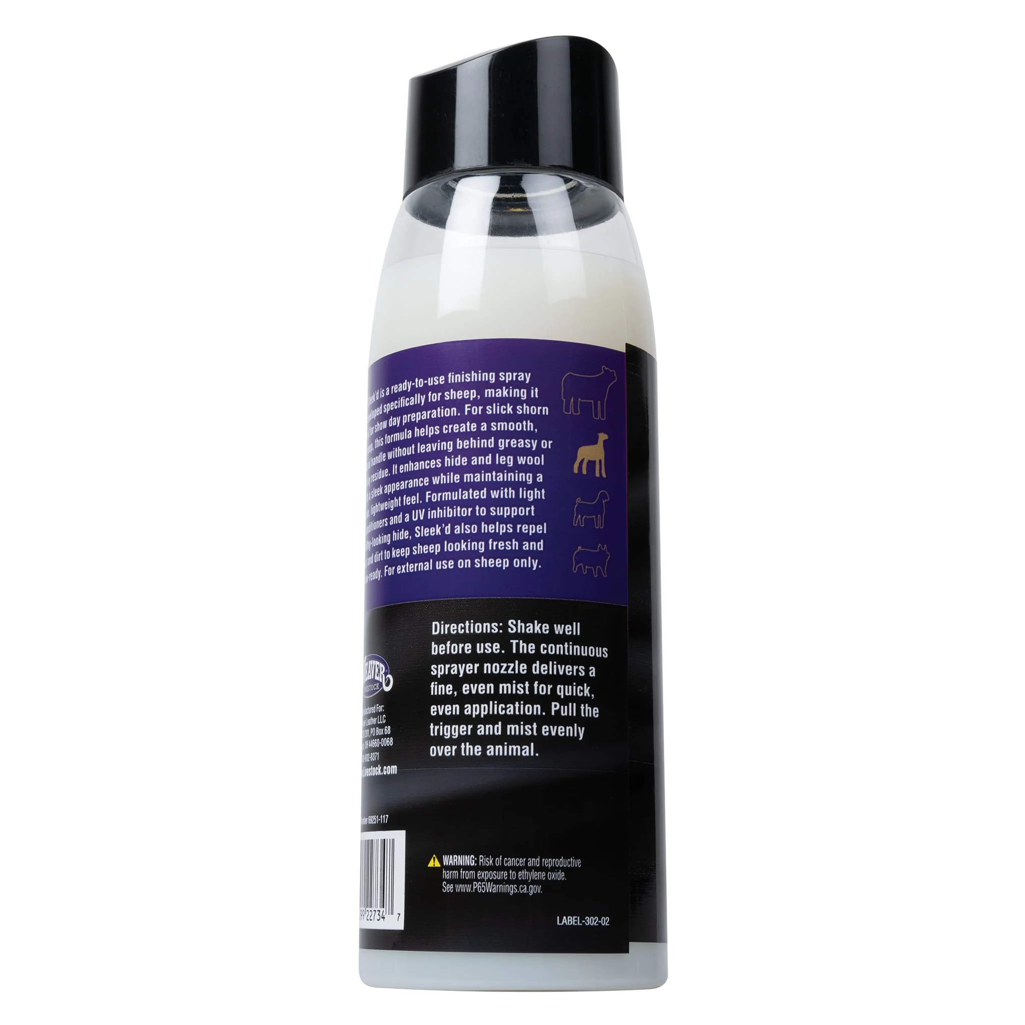 Continuous Sprayer Refill Bottle - Sleek'd - Image 3